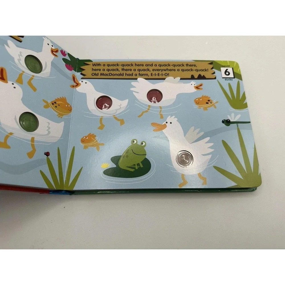 Melissa & Doug Poke-a-Dot! Old MacDonald's Farm, Interactive Children's Book